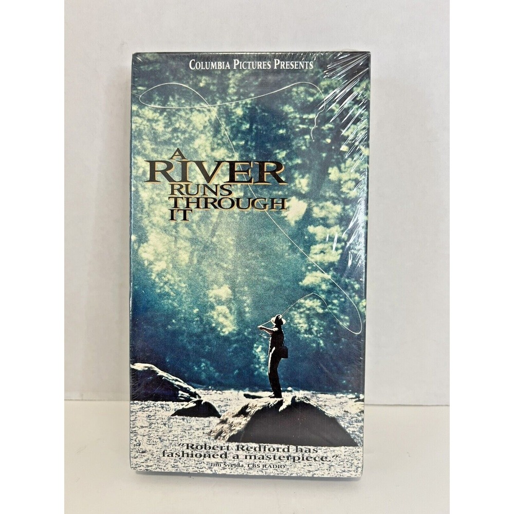Robert Redford Brad Pitt A River Runs Through It VHS FACTORY SEALED 1993